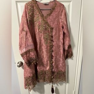 Pakistani Designer party wear Maria B medium sharara wide leg